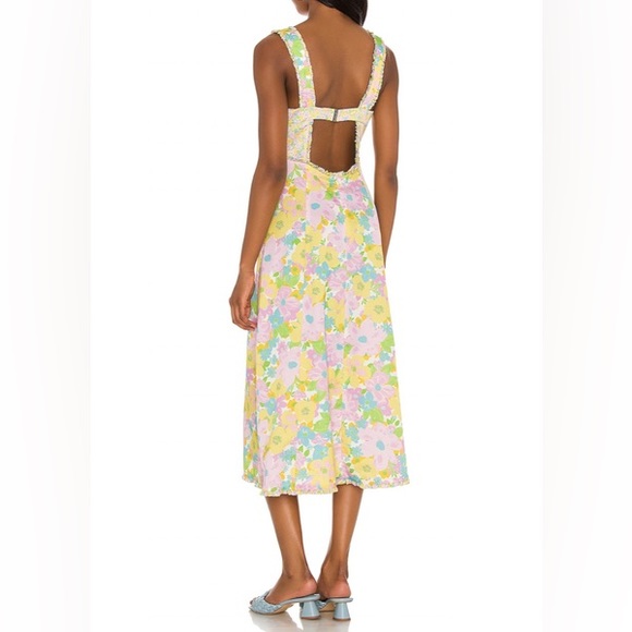 For Love And Lemons Nadine Midi Dress - Picture 3 of 8